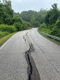 Maltempo strade chiuse Foto 3