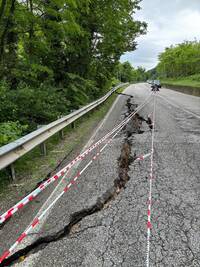 Maltempo strade chiuse Foto 6