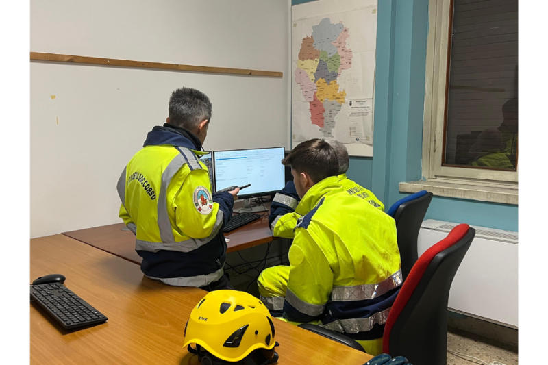 protezione civile postazione