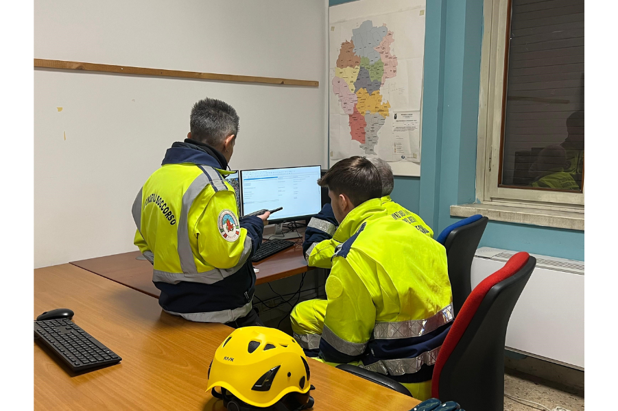 protezione civile postazione