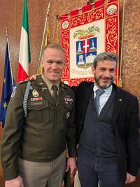 Visita del comandante USA Foto 3